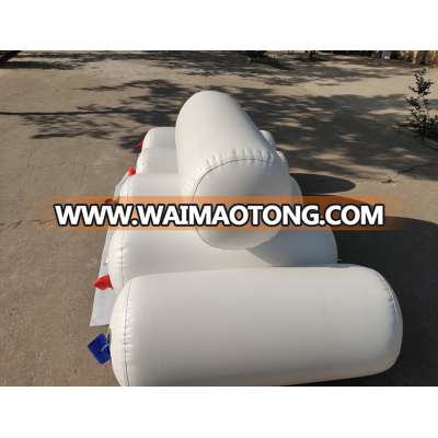 48''X18'' 1.2mm PVC inflatable white fenders for sale!